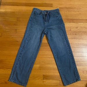 Straight leg jeans